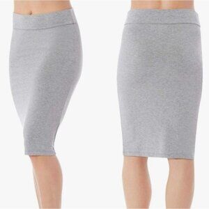 Rohb by Joyce Azria Pencil Tube Skirt Size XS New Gray Business Casual Comfort